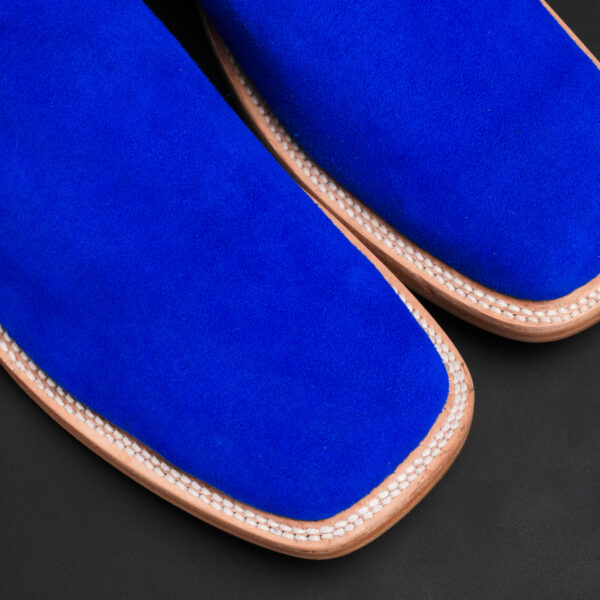 Genuine Blue Roughout - Square Toe (Made In USA) - Image 2