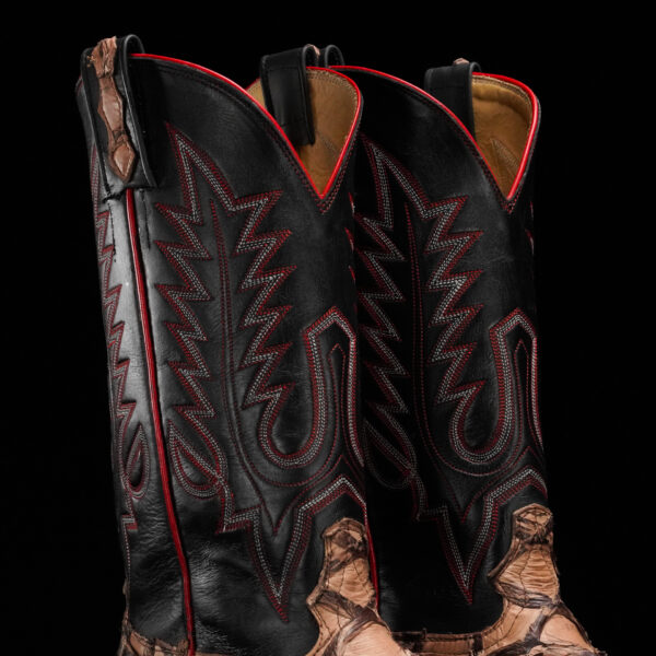 Genuine Tan Pirarucu - Square Toe (Made In USA) - Image 2