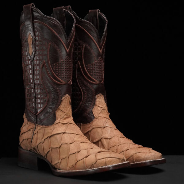 Orix Roughout Pirarucu – Square Toe