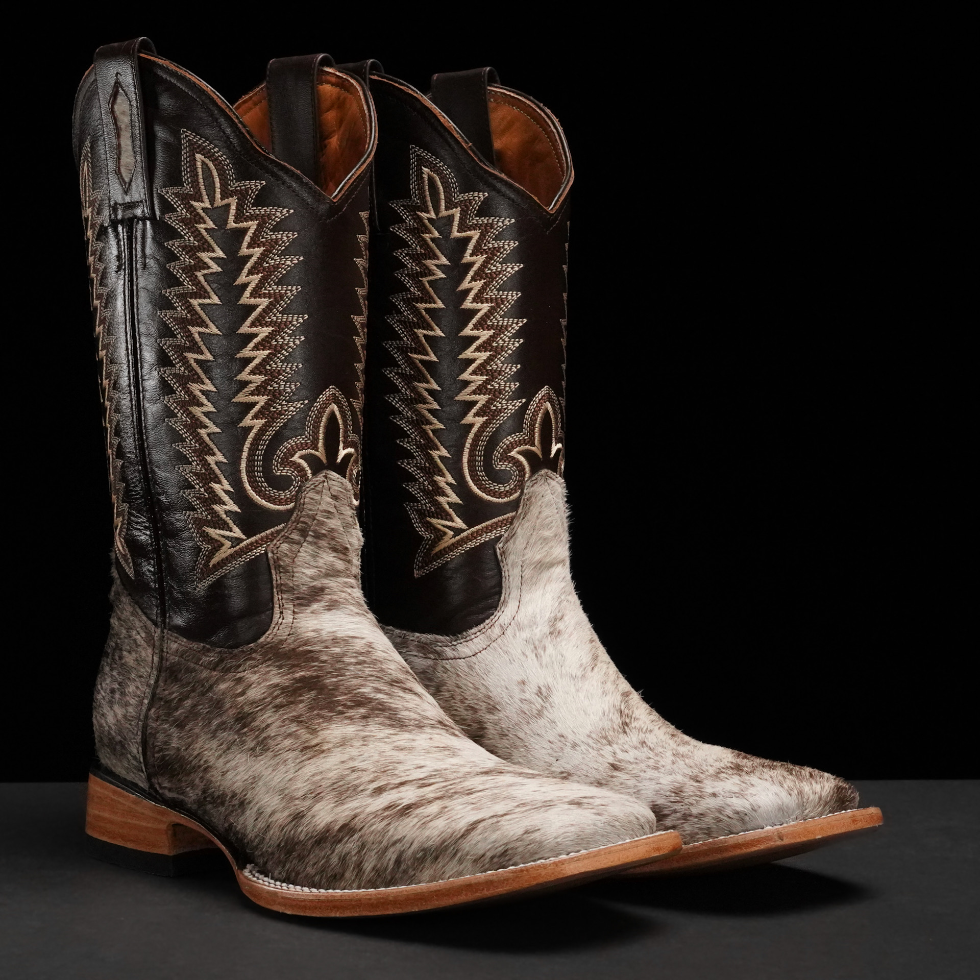 Genuine Hair on Hide – Square Toe