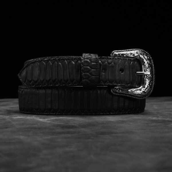 Black Python Belt