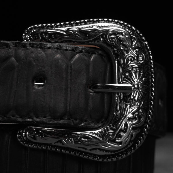 Black Python Belt - Image 2
