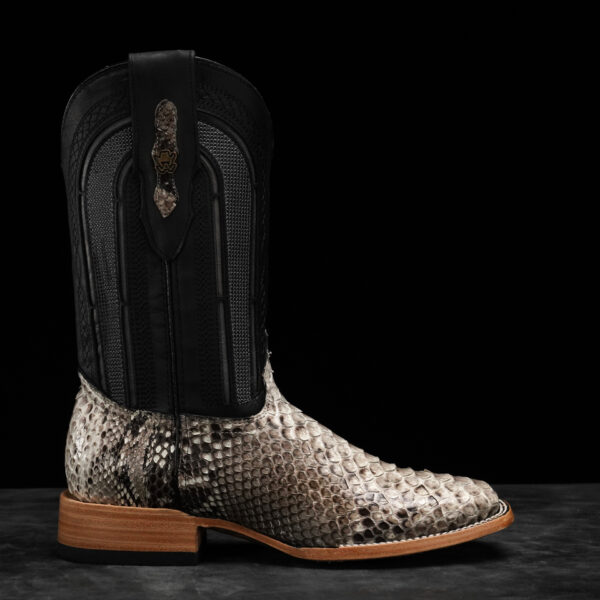 AUTHENTIC Natural Python – Square Toe - Image 2