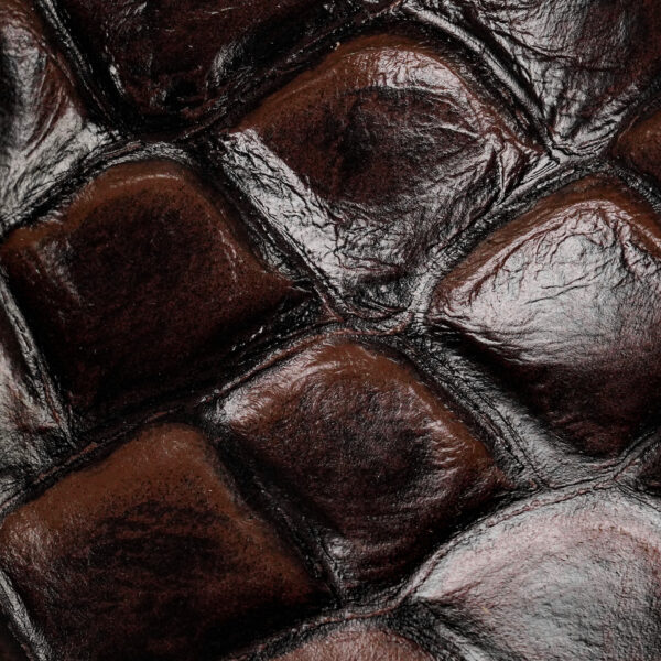 Brown Fish Scale – Square Toe - Image 4