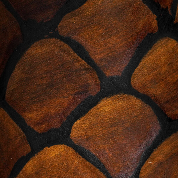 Rustic Honey Fish Scale – Square Toe - Image 4