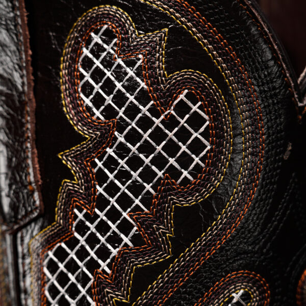Pecan Ostrich – Square Toe - Image 5