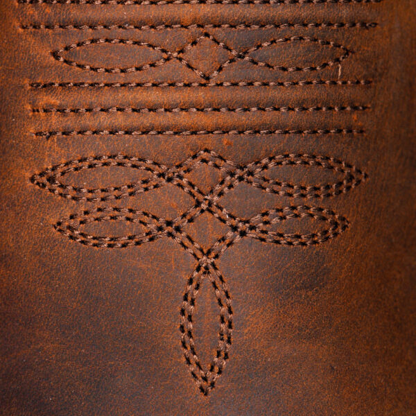 Natural Brown Cowhide – Square Toe - Image 4