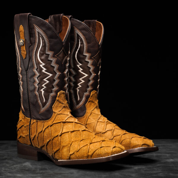 Orix Roughout Pirarucu – Square Toe
