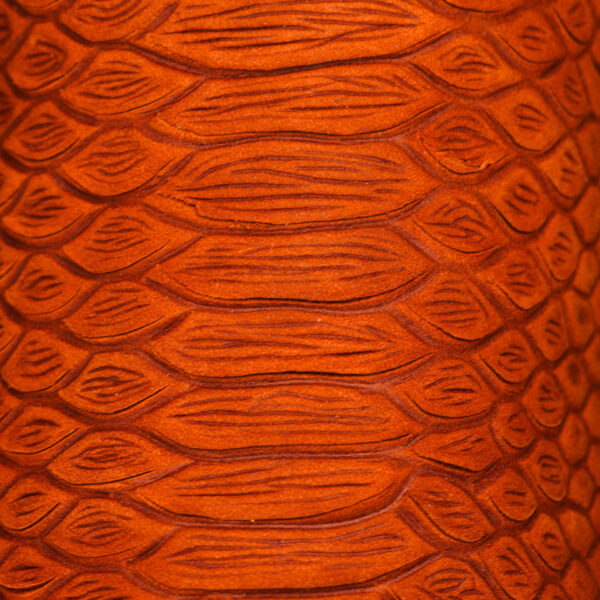 Matte Cognac Python - Square Toe - Image 8