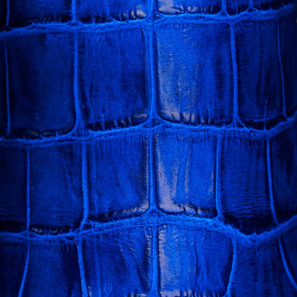 Royal Blue Alligator Belly - Square Toe - Image 4