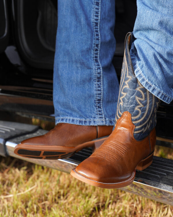 Tan Cowhide – Square Toe - Image 3