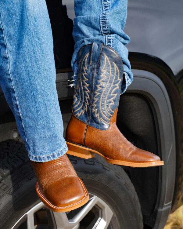 Tan Cowhide – Square Toe - Image 5