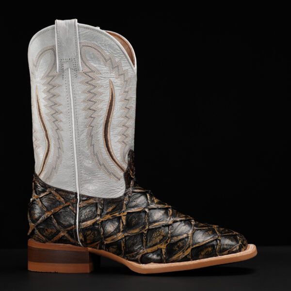 Tan Safari Pirarucu – Square Toe - Image 2
