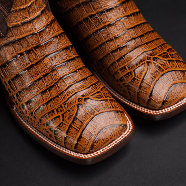 Honey Caiman Belly – Square Toe - Image 3