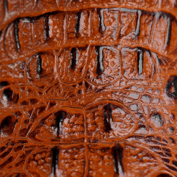 Cognac Caiman Neck – Square Toe - Image 4