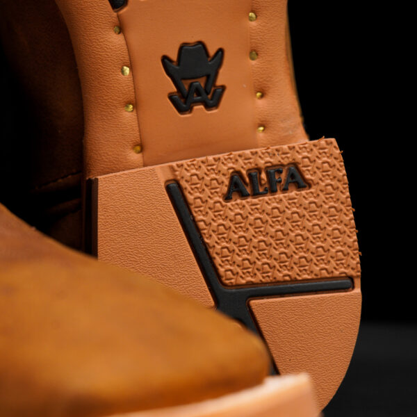 Natural Brown Cowhide – Square Toe - Image 5
