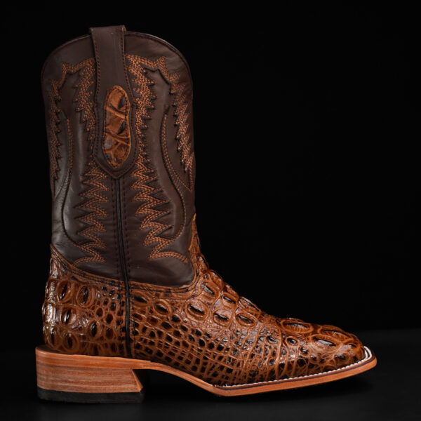 Honey Caiman Neck – Square Toe - Image 2