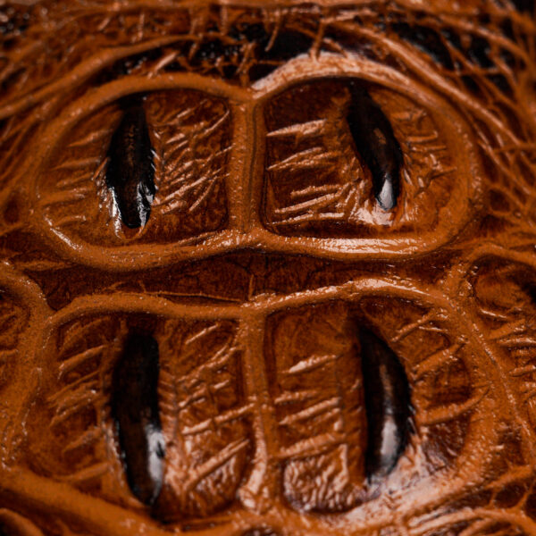 Honey Caiman Neck – Square Toe - Image 4