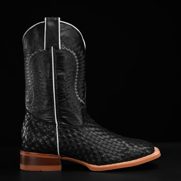 Black Basketweave – Square Toe - Image 2