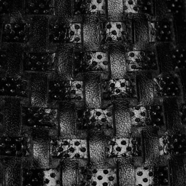 Black Basketweave – Square Toe - Image 4