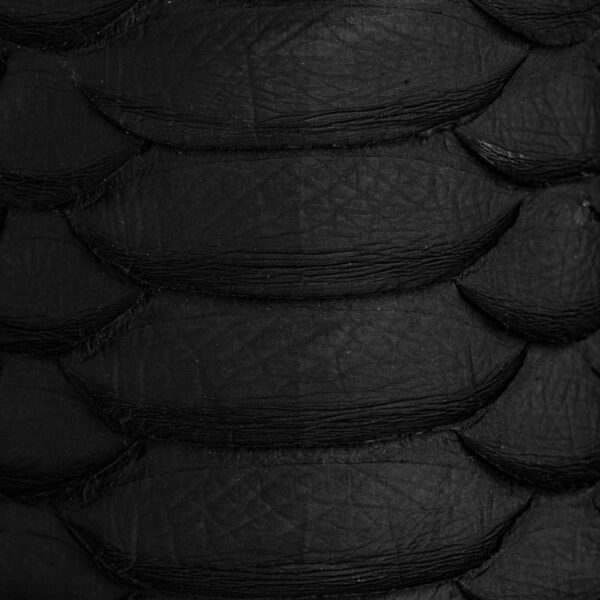 Matte Black Python - Square Toe - Image 4