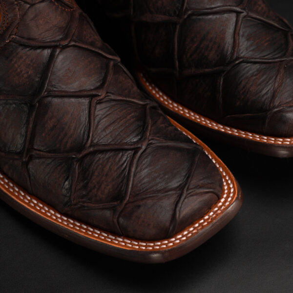 Brown Pirarucu– Square Toe - Image 3