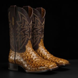 Orix Ostrich – Square Toe