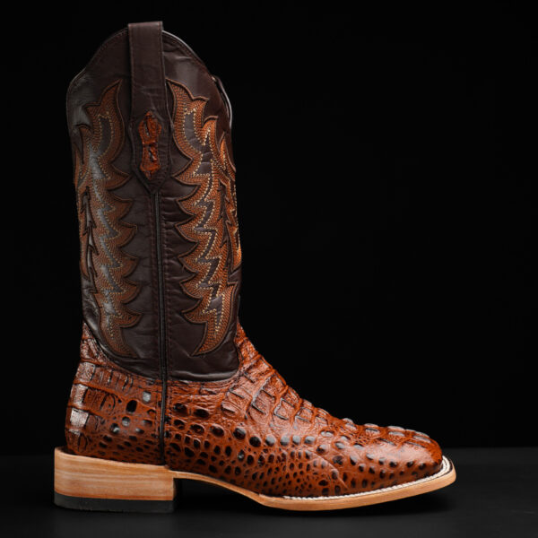 Cognac Caiman Neck – Square Toe - Image 2