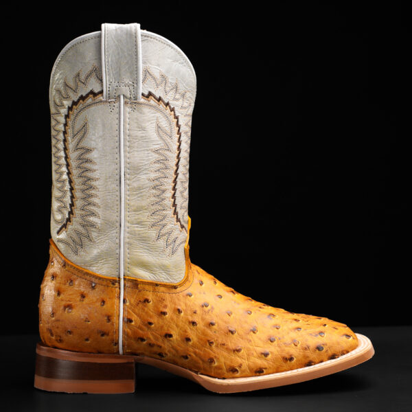 Honey Ostrich – Square Toe - Image 2
