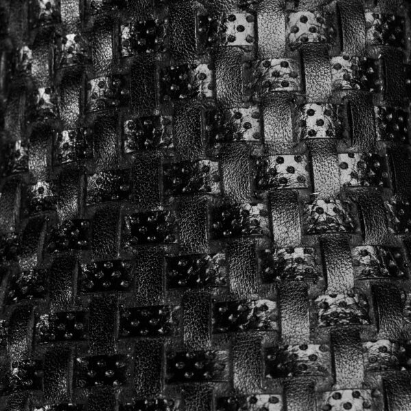 Black Basketweave – Square Toe - Image 4
