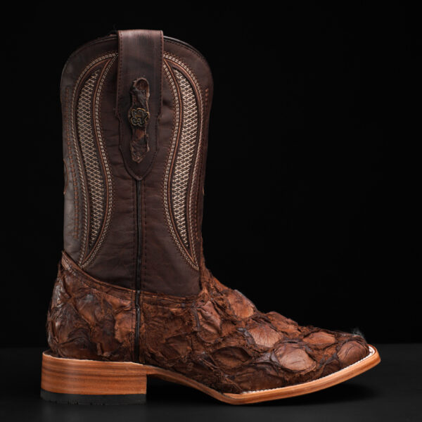 AUTHENTIC Brown Pirarucu – Square Toe - Image 2