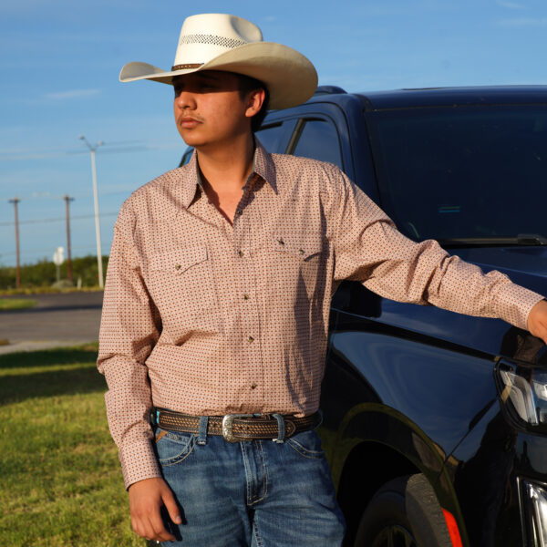 Brown Western Shirt