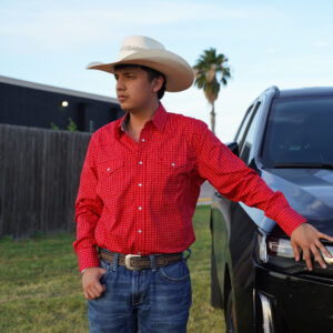 Red Floral Western Shirt