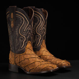 Matte Orix Pirarucu – Square Toe