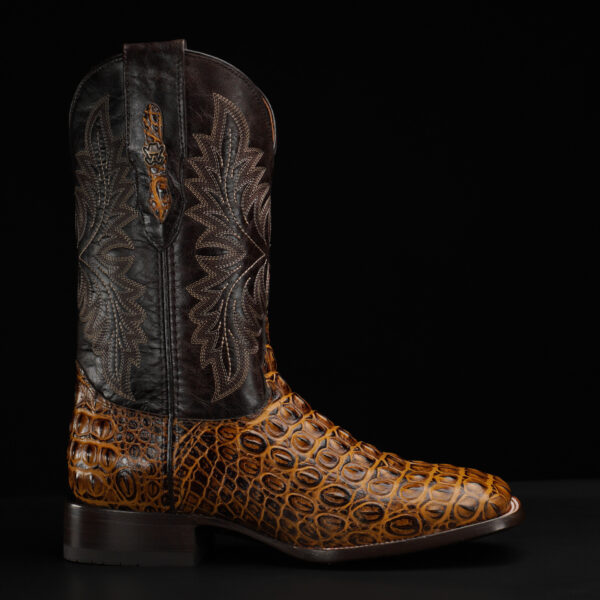 Honey Caiman Horn Back – Square Toe - Image 2