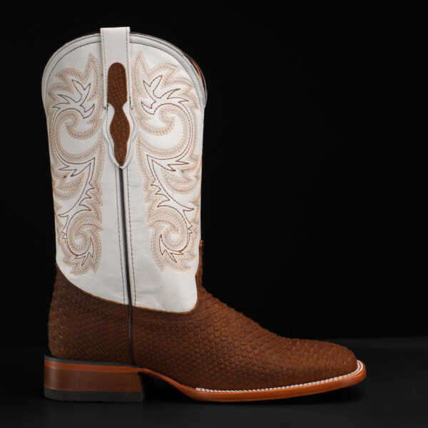 Matte Honey Python – Square Toe - Image 2
