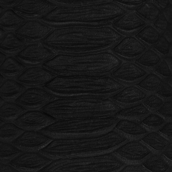 Matte Black Python - Square Toe - Image 4