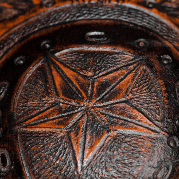 Brown Hand Tooled – Square Toe - Image 2