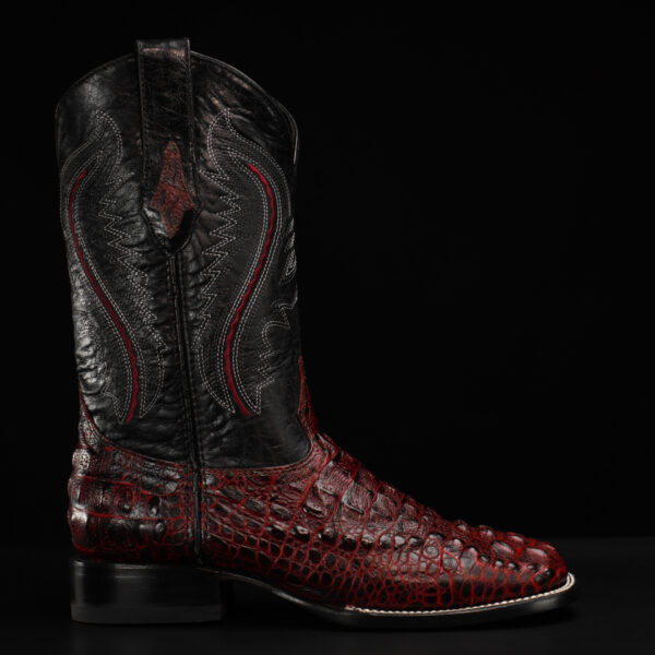 Cherry Caiman Neck – Square Toe - Image 2
