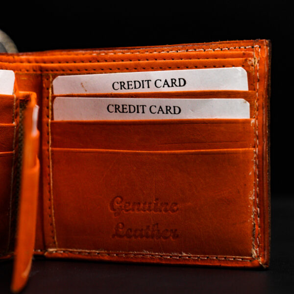 Genuine Mahogany Hand Tooled (Belt/Wallet) - Image 9