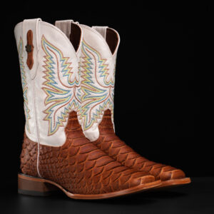 Taupe Giant Python - Square Toe