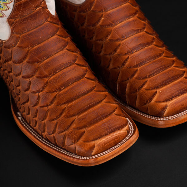 Taupe Giant Python - Square Toe - Image 3