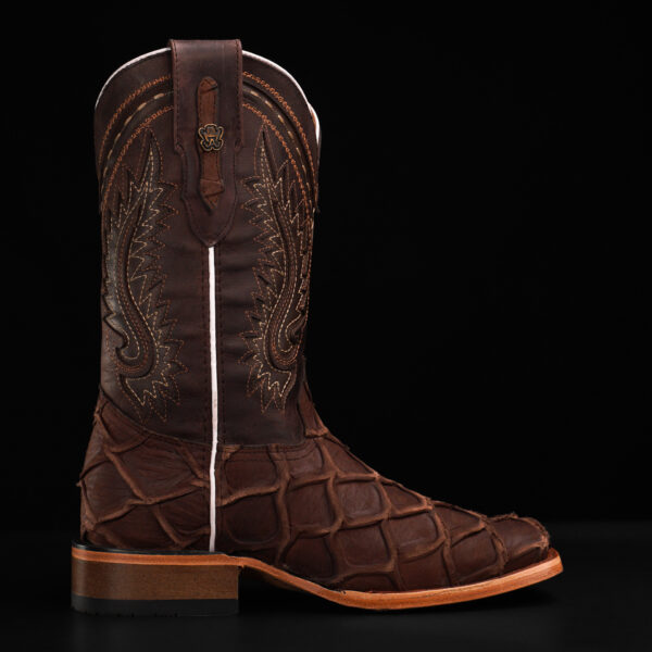 Matte Brown Pirarucu – Rodeo Toe - Image 2