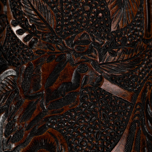 Brown Hand Tooled – Square Toe - Image 4