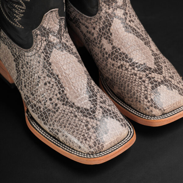 Natural Python Belly – Square Toe - Image 3