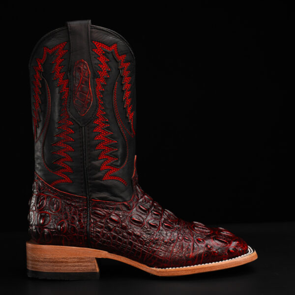 Cherry Caiman Neck – Square Toe - Image 2
