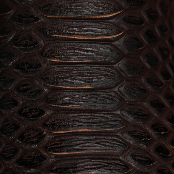 Brown Python – Square Toe - Image 4