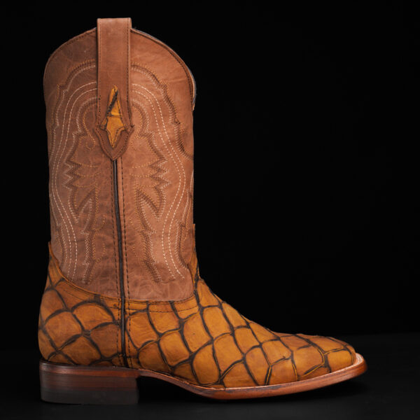Matte Honey Fish Scale – Square Toe - Image 2
