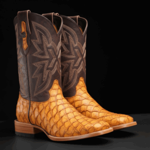 AUTHENTIC Honey Pirarucu – Square Toe