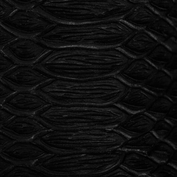 Matte Black Python - Square Toe - Image 4